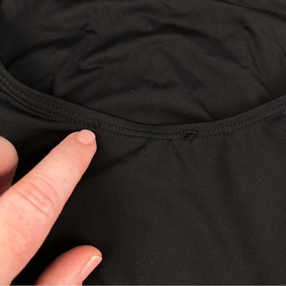 Betsey Johnson Smocked Corset One piece Swimsuit sz Small - Picture 8 of 12